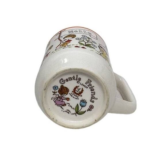 Vintage Lenox GENTLE FRIENDS Child's Dinnerware Set Plate Bowl Cup 1970's - Picture 9 of 9
